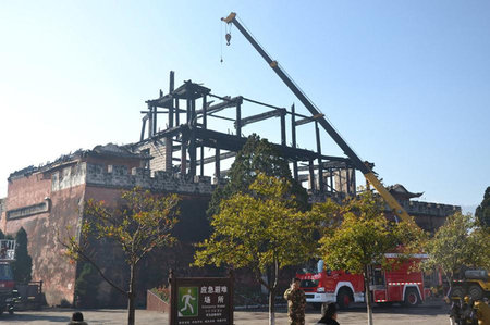 Ancient Relics Ruined by Fire in the 21st Century